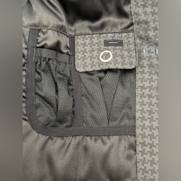 Women’s Columbia Omni Shield Abbot Kinney Houndstooth Faux Fur Winter Jacket M - Picture 9 of 14